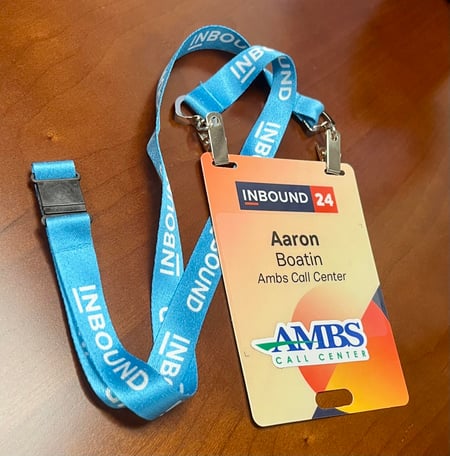 hubspot inbound name tag badge