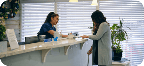 people in healthcare working