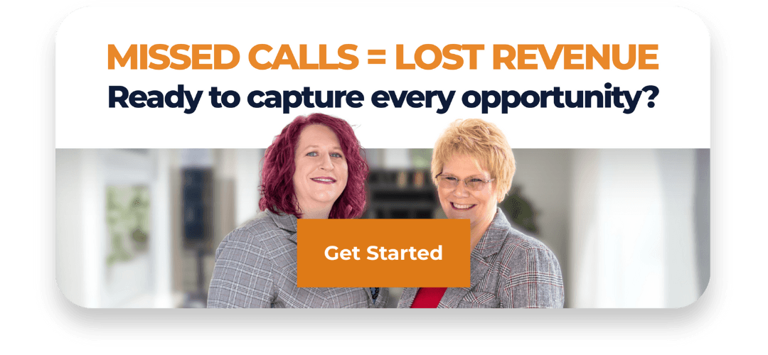 Missed calls = lost revenue CTA jenn lori