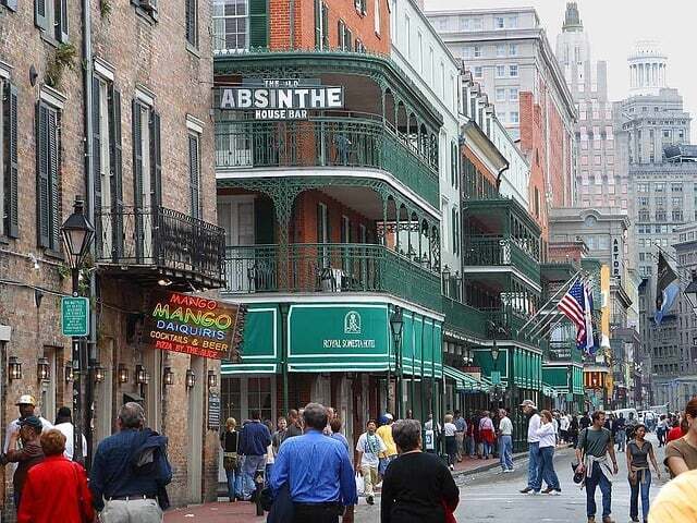 downtown new orleans bourbon street
