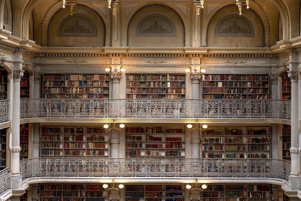 george peabody library in maryland