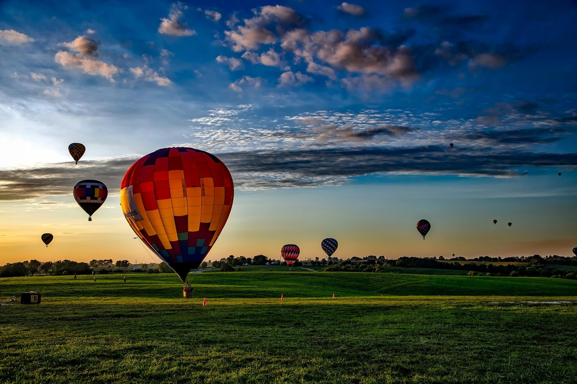 hot air balloons in iowa