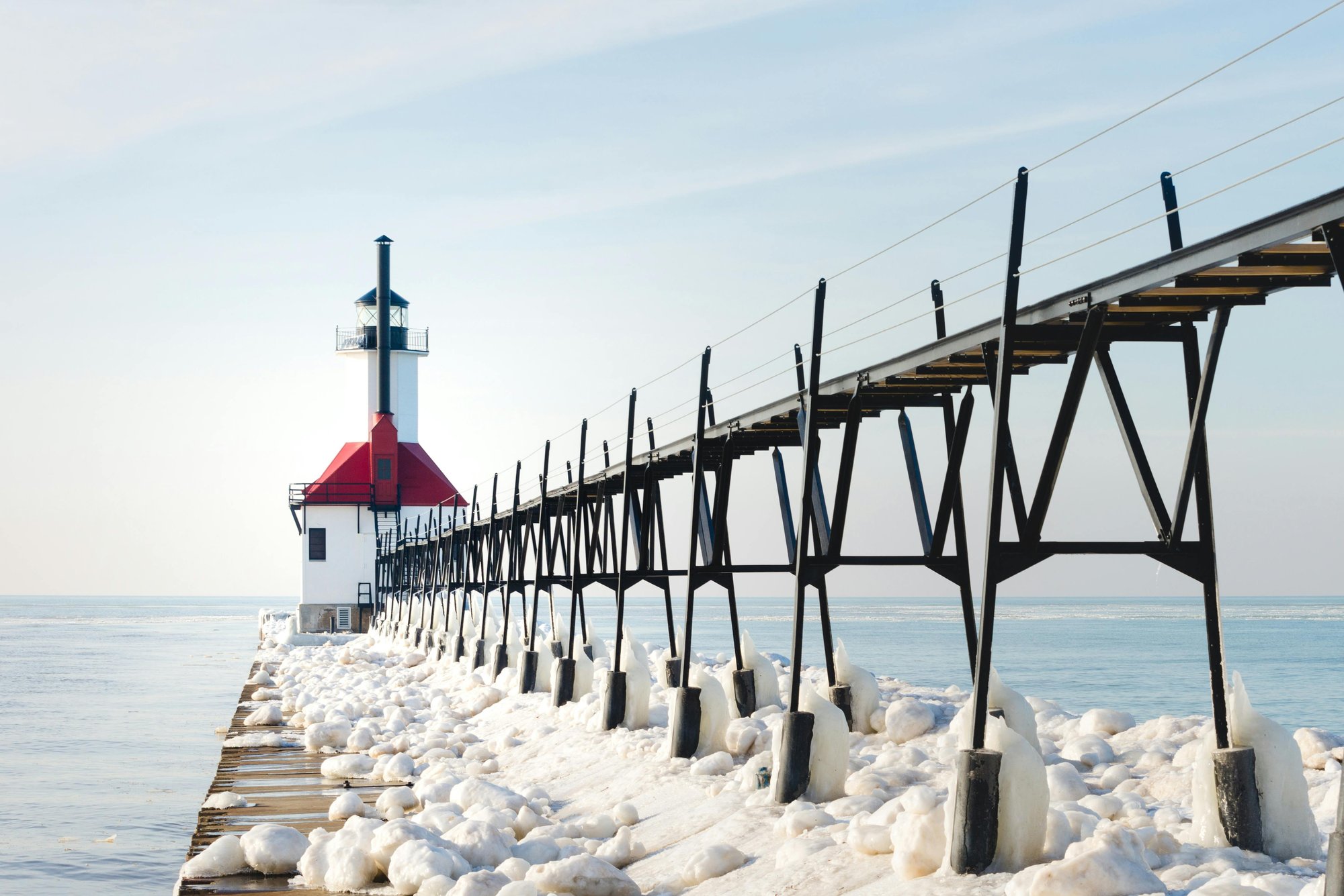 lighthouse in st joseph michigan